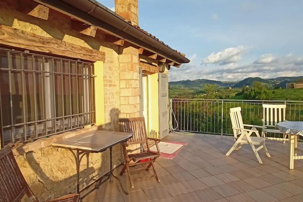 La Terrazza In Collina Monte Orsello Exterior foto
