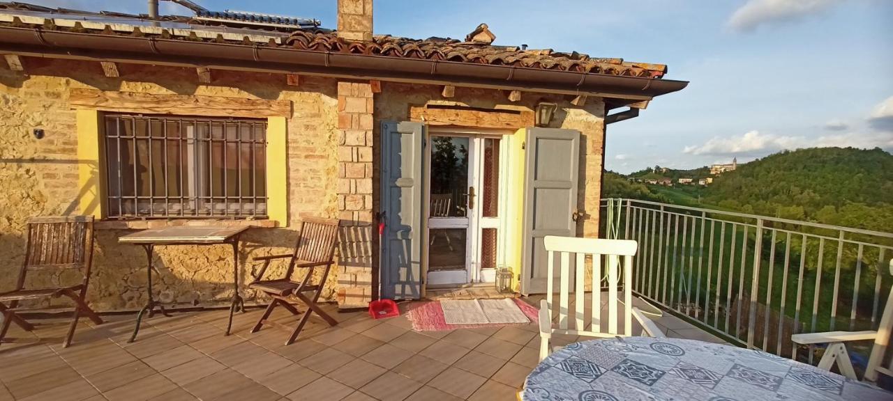 La Terrazza In Collina Monte Orsello Exterior foto